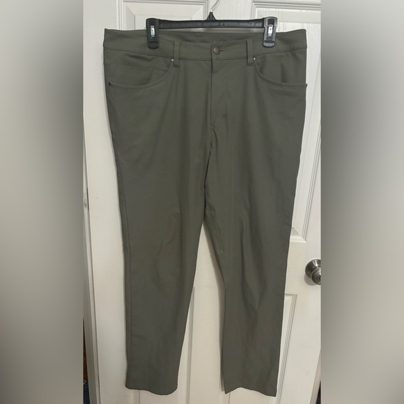 Lululemon | Men’s‎ ABC Pant Classic Green LM5968S Size 36 - Picture 1 of 6